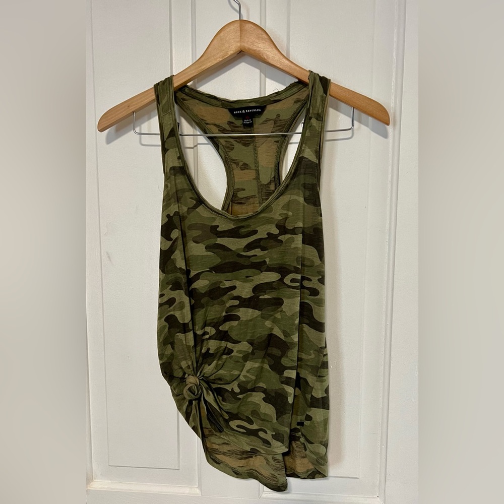Racerback Camo Tank